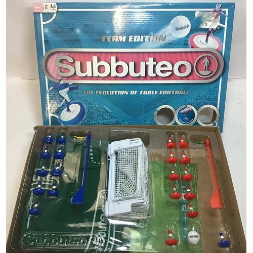 35 - Various boxes of Subbuteo football games x 4 boxes. contents not checked.