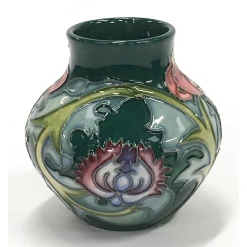 190 - Moorcroft Rachel Bishop Leicester vase 1996. Tubeliner Caroline Hulme. Paintress Wendy Mason. 3