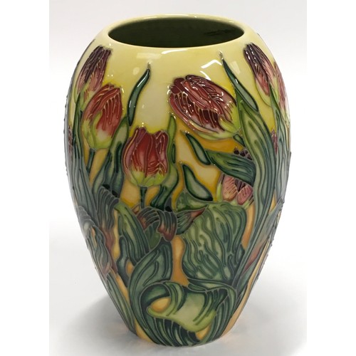 192 - Moorcroft Emma Bossons Springtime vase 1998. Tubeliner Marie Penkethman. Paintress Marg Hill. 7