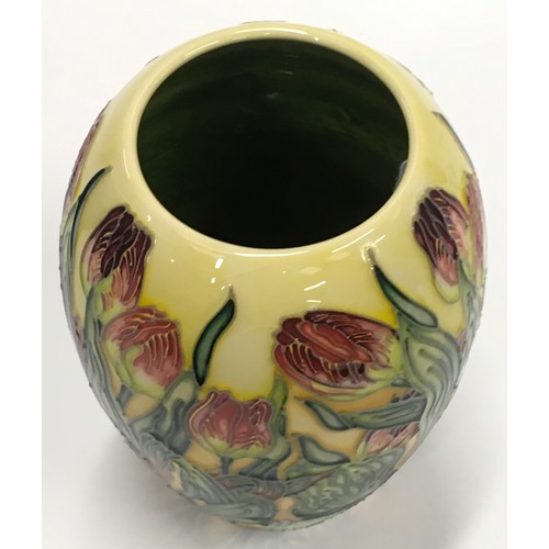 192 - Moorcroft Emma Bossons Springtime vase 1998. Tubeliner Marie Penkethman. Paintress Marg Hill. 7