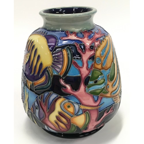 193 - Moorcroft Jean McDougall Martinique vase 1997. 5