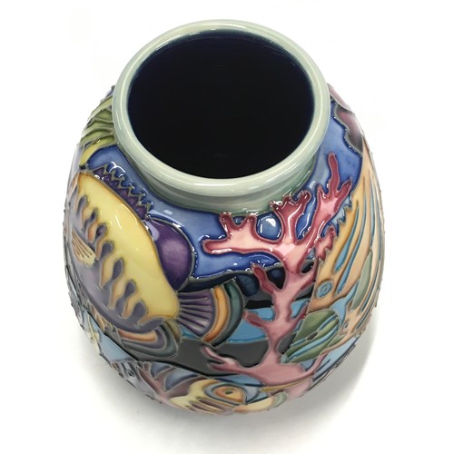 193 - Moorcroft Jean McDougall Martinique vase 1997. 5