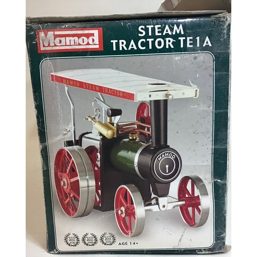 69 - Mamod Steam Tractor TE 1a In Original Box and in Very Good Condition.
It doesn't have the filler fun... 