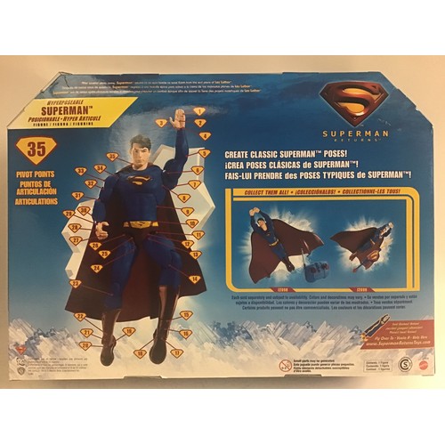 86 - 2 x Superman Returns factory sealed box sets. We have a boxed set of Walkie Talkies along with a ‘Hy... 