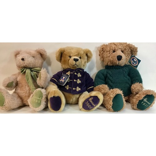 83 - Collection of 7 Teddy Bears to include 6 Harrods and 1 from John Lewis. Found here in great conditio... 