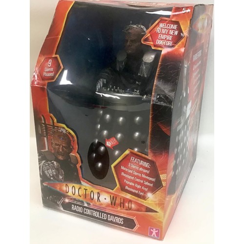 92 - Doctor Who Radio Controlled Davros, Factory Sealed In Box from the tenth Dr Who series 4 in 2008. Co... 