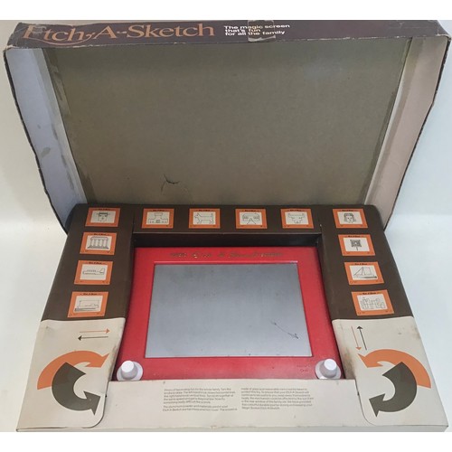 87 - Etch A Sketch by Ohio Art company. 2 items here both in working conditions and one in original box.