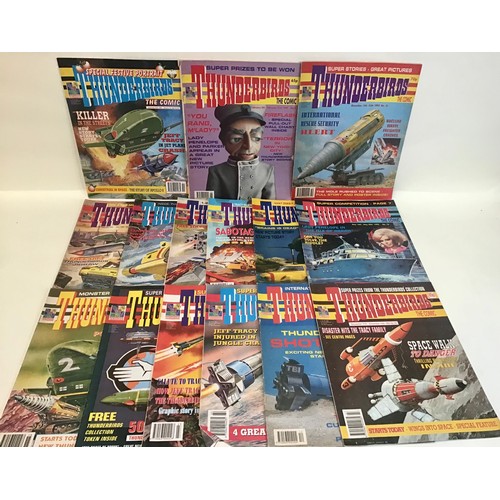 110 - Various collection of Thunderbirds items including 2 x Thunderbirds 2 - Thunderbirds 1 and others al... 