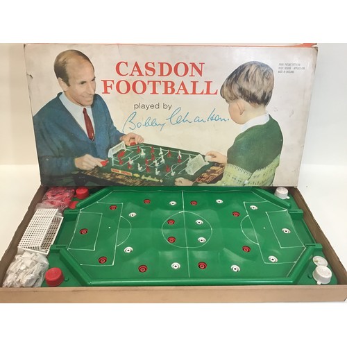 116 - A Caslon Football boxed game along with a Super Soccer boxed game.