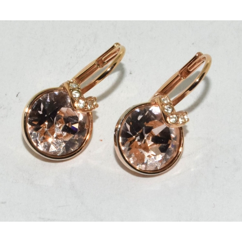 437 - Pair of Swarovski crystal earrings.