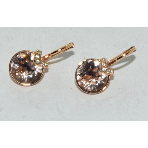 437 - Pair of Swarovski crystal earrings.