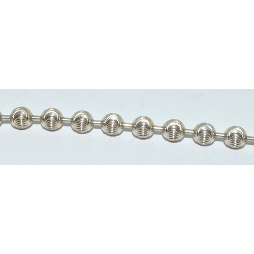 430 - Gucci hallmarked silver bracelet.