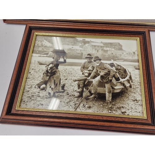 316 - Framed 1948 photograph 10.5x13