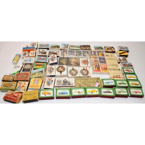 194 - Large collection of match books / matchboxes, most unused with contents, includes vintage and scarce... 