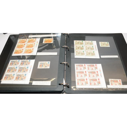 196 - 3 x folders of Royal Mail mint definitives. Good monetary value