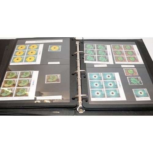 196 - 3 x folders of Royal Mail mint definitives. Good monetary value