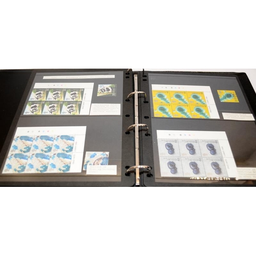 196 - 3 x folders of Royal Mail mint definitives. Good monetary value