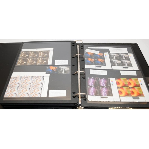 196 - 3 x folders of Royal Mail mint definitives. Good monetary value