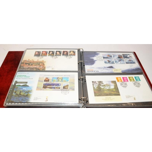 199 - 4 x large Kestrel binders containing a large quantity of mostly GB First Day Covers