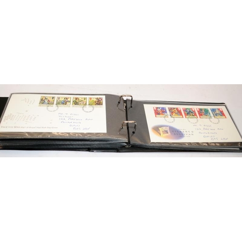 200 - 6 x binders containing a large quantity of mostly GB First Day Covers