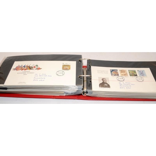 200 - 6 x binders containing a large quantity of mostly GB First Day Covers