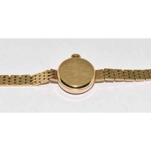 477 - 9ct gold ladies Certina cocktail watch 15g