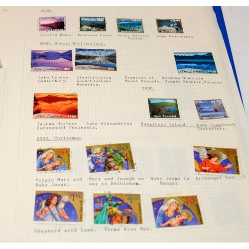 208 - 5 albums featuring stamps from Australia and New Zealand. This is a well presented collection with e... 