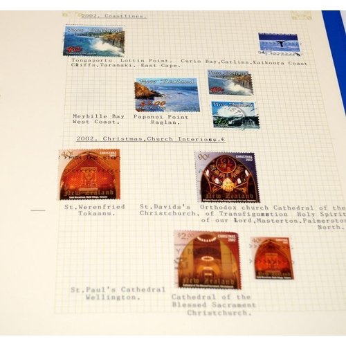 208 - 5 albums featuring stamps from Australia and New Zealand. This is a well presented collection with e... 