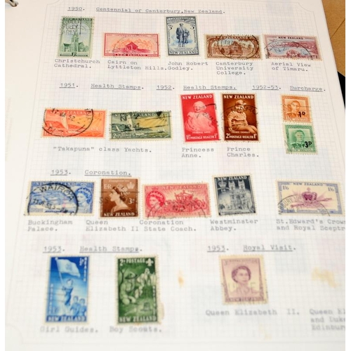 208 - 5 albums featuring stamps from Australia and New Zealand. This is a well presented collection with e... 