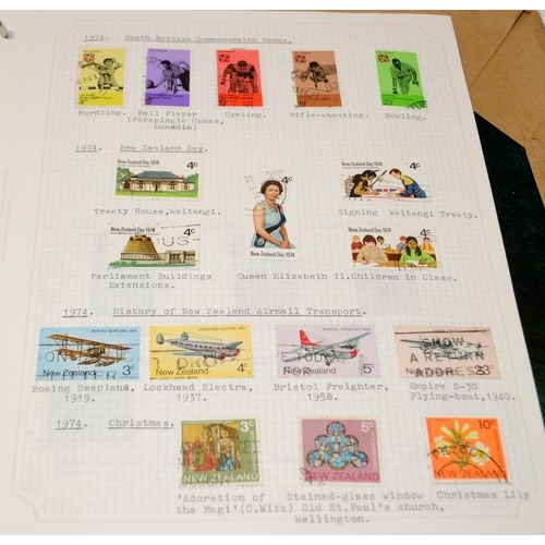 208 - 5 albums featuring stamps from Australia and New Zealand. This is a well presented collection with e... 