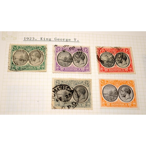 216 - A collection of stamps as issued by Central and south American countries including Venezuela, Nicara... 