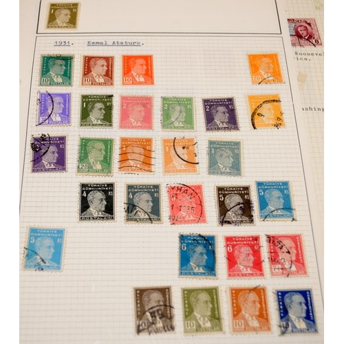 218 - Collection of postage stamps, mainly issued by countries from the African continent. 7 albums in tot... 