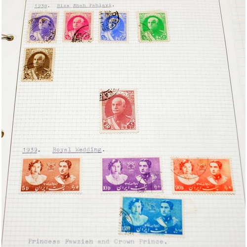 218 - Collection of postage stamps, mainly issued by countries from the African continent. 7 albums in tot... 