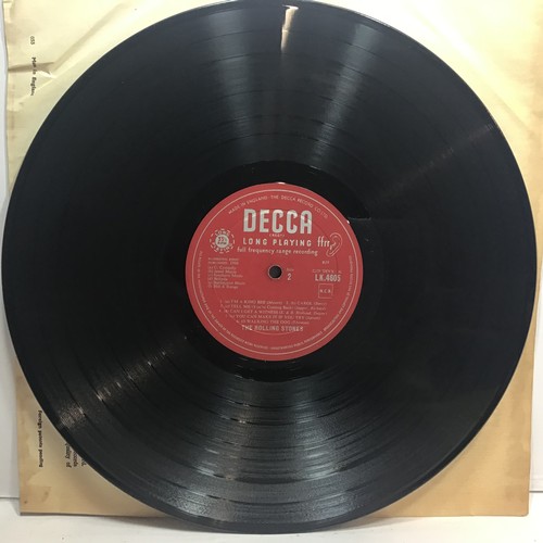 60 - THE ROLLING STONES VINYL LP’s X 2. First we have a copy of their self titled Album on unboxed Decca ... 