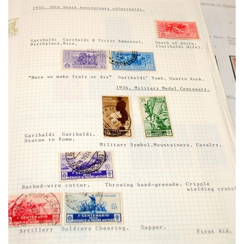 221 - Collection of European stamps from France, Portugal, Belgium, Italy and The Vatican State contained ... 