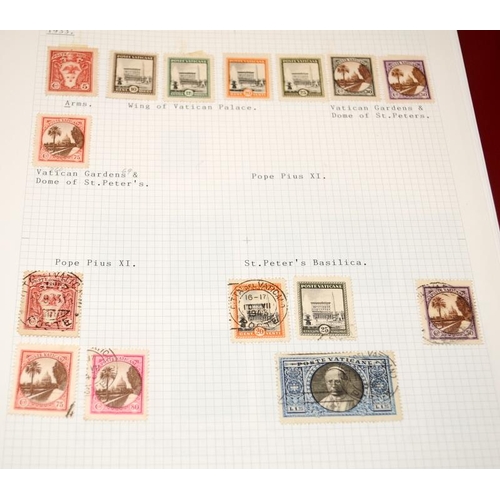 221 - Collection of European stamps from France, Portugal, Belgium, Italy and The Vatican State contained ... 