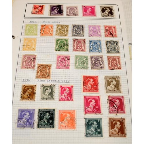 221 - Collection of European stamps from France, Portugal, Belgium, Italy and The Vatican State contained ... 