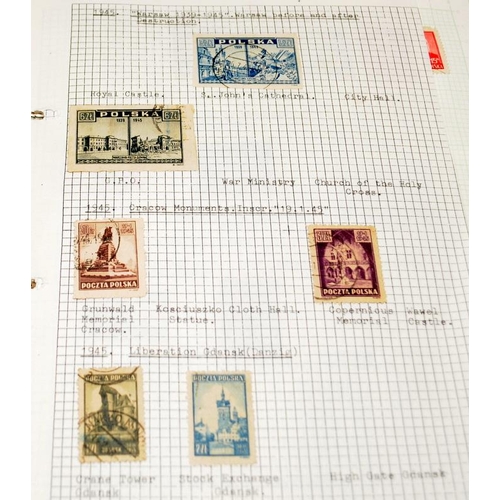 223 - A collection of Eastern European stamps from Russia, Hungary and Poland held within 6 albums and gen... 