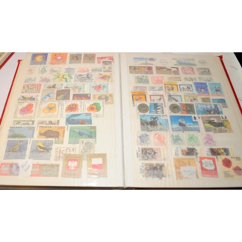 224 - Large collection if world stamps contained within 8 albums and stockbooks. Generally well presented.... 