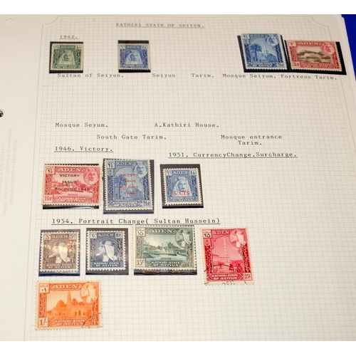 224 - Large collection if world stamps contained within 8 albums and stockbooks. Generally well presented.... 