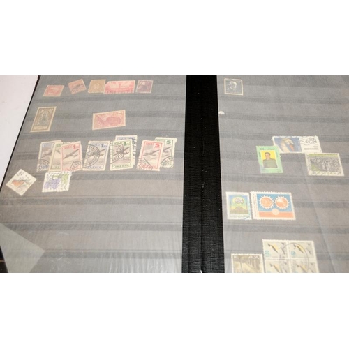 225 - Large collection if world stamps contained within 8 albums and stockbooks. Generally well presented.... 