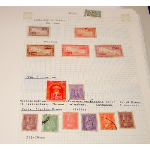 226 - Large collection if world stamps contained within 8 albums and stockbooks. Generally well presented.... 