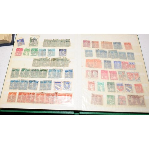 224 - Large collection if world stamps contained within 8 albums and stockbooks. Generally well presented.... 