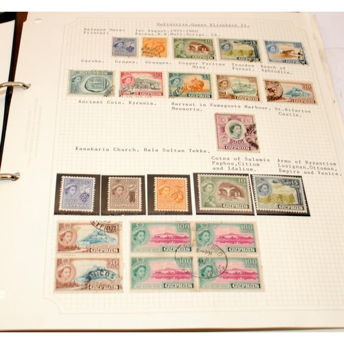 227 - Large collection of European stamps including Scandinavia and Mediterranean / Aegean Islands, 9 albu... 