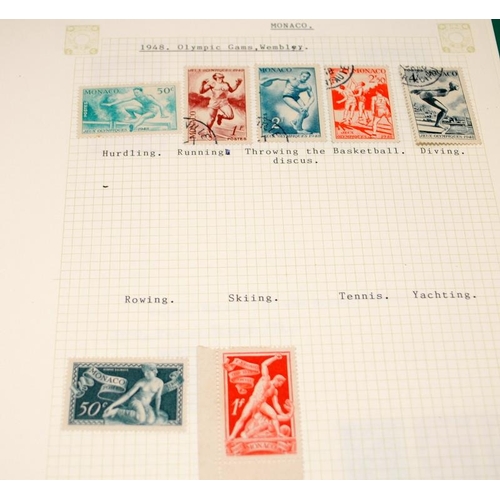 227 - Large collection of European stamps including Scandinavia and Mediterranean / Aegean Islands, 9 albu... 