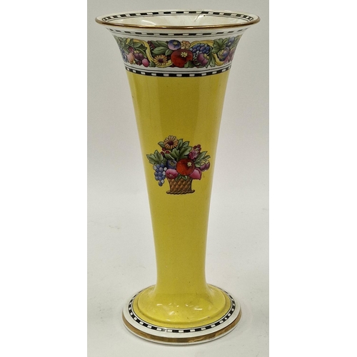 15 - Wedgwood model 2210 tall trumpet vase 29x15cm