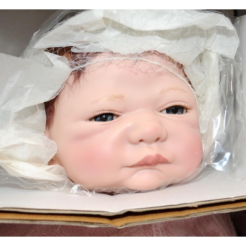 245 - 3 x Danbury Mint dolls designed by Sheila Michael. Bundle of Joy, Sweet Dreamer and I'm Awake. All p... 