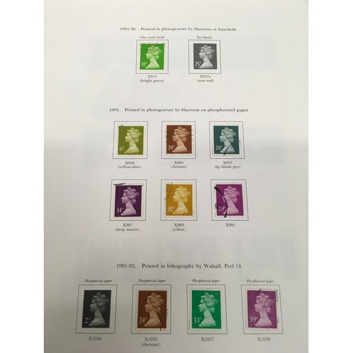 153 - Red album GB stamps collection 1 vol 2 (ref 177).