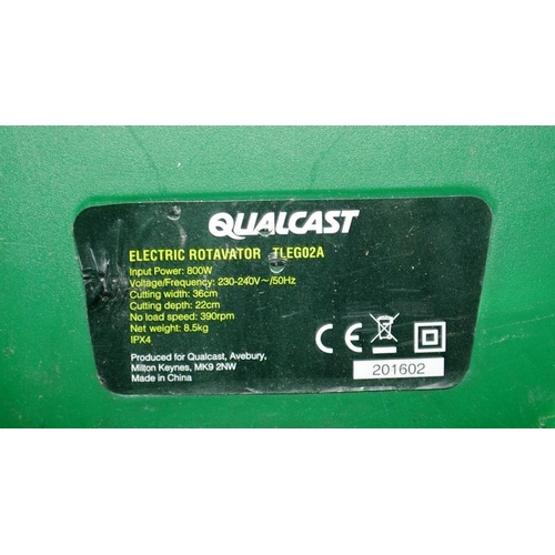 371 - Qualcast electric rotavator model ref TLEG02A