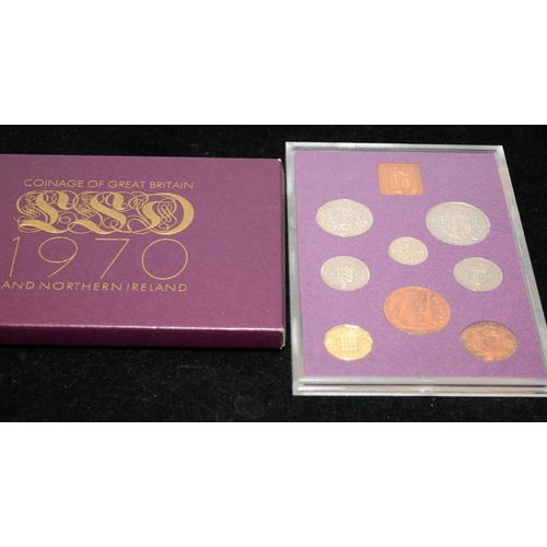 27 - Royal Mint 1970 proof coin set together with further coins and coin sets (27)